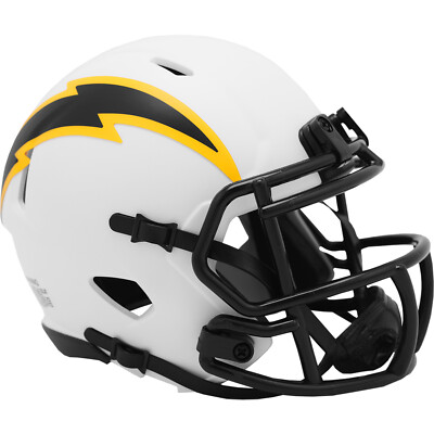 NFL Los Angeles Chargers Lunar Eclipse Mini Helm Speed Riddell Footballhelm