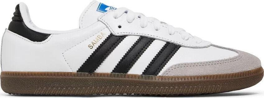 靴  Samba OG White Black Size 7 - adidas Samba OG Low White/Black/Gum | eBay