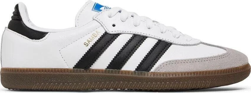 adidas gazelle silver green womens adidas Samba Classic Shoes, Black/White / 6.5 main image 1