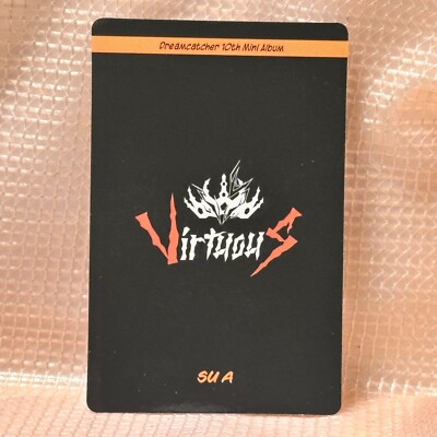 Su A Official Photocard Dreamcatcher 10th Mini Album Virtuous Sua
