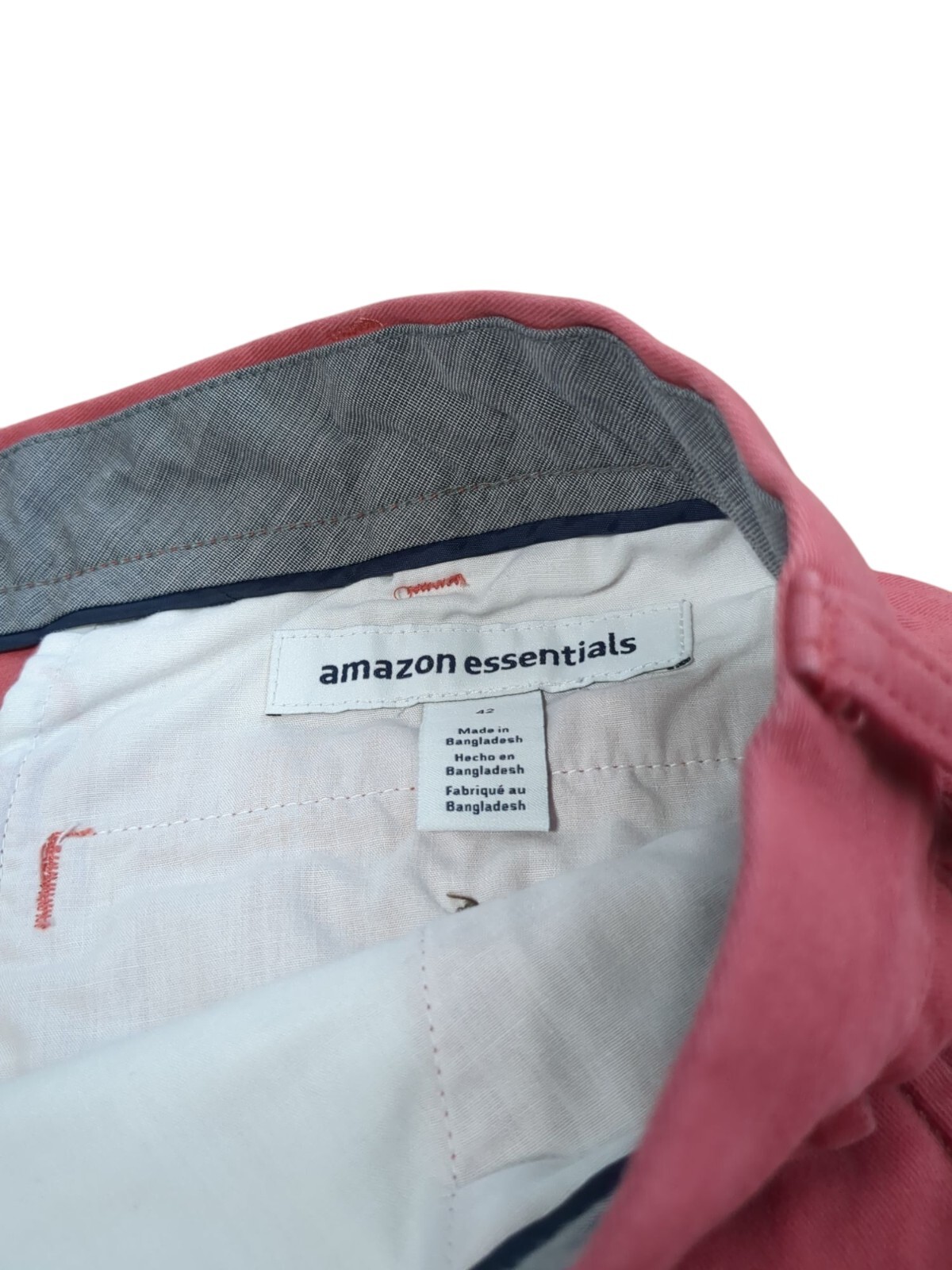Amazon Essentials Classic Woven Chino Salmon Colo… - image 8