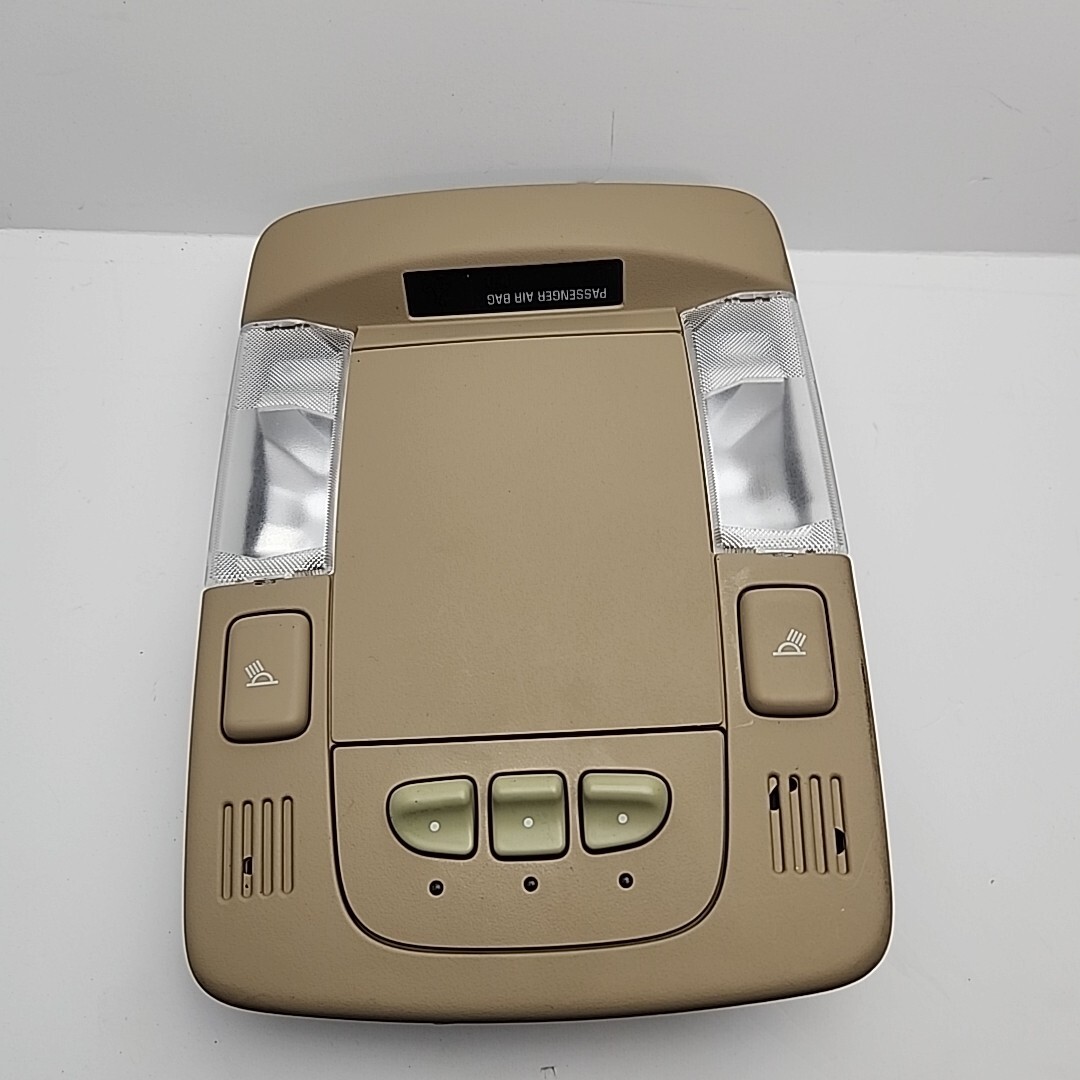 20062011 Buick Lucerne Overhead Console Dome Map Light Assembly TAN OEM eBay