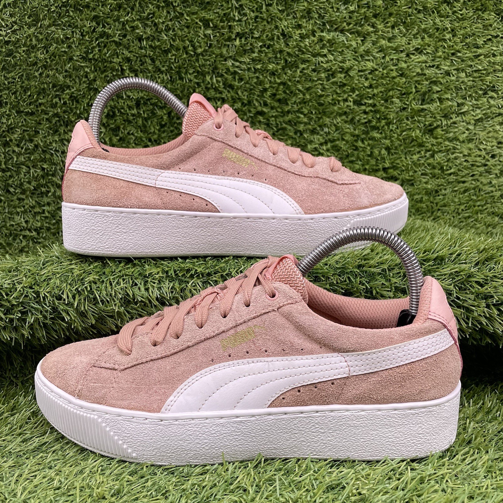 puma vikky platform pink