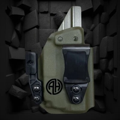 APOCALYPSE HOLSTERS IWB Force Holster For Glock 19/19x/45 W/Olight PL Mini 2! Will Not Fit Pl Mini 1