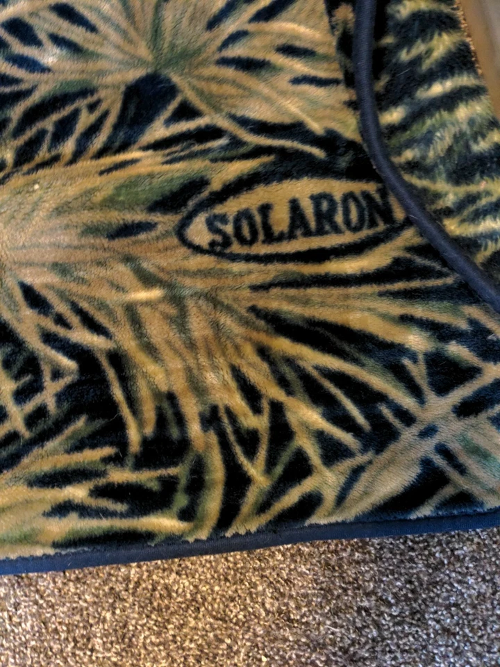 Manta Solaron Classic Buck Deer Coreana Visón Grueso Suave Felpa Tamaño Queen 85x75 Foto 3 de 4