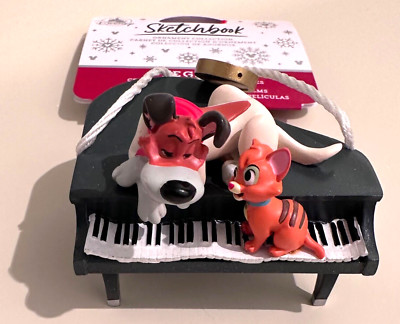 BNWT Disney Oliver & Company Legacy 35th Sketchbook Christmas Holiday Ornament