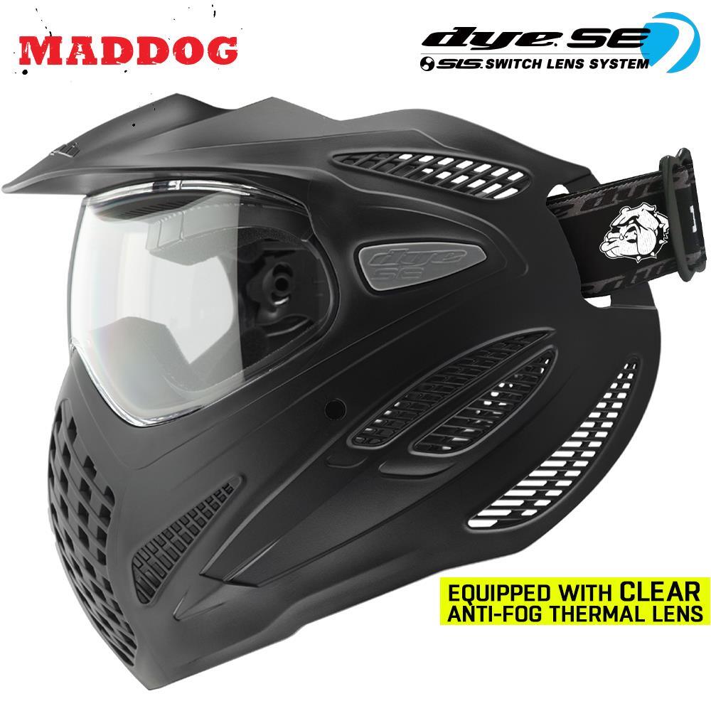 Maddog Dye SE Thermal Anti-Fog Paintball Airsoft Mask Goggle