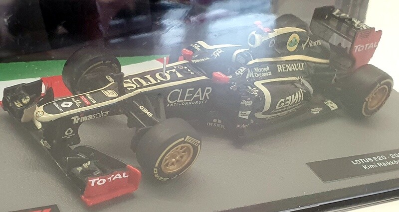 Altaya 1/43 Lotus E20 2012 Kimi Raikkonen F1 Model Car