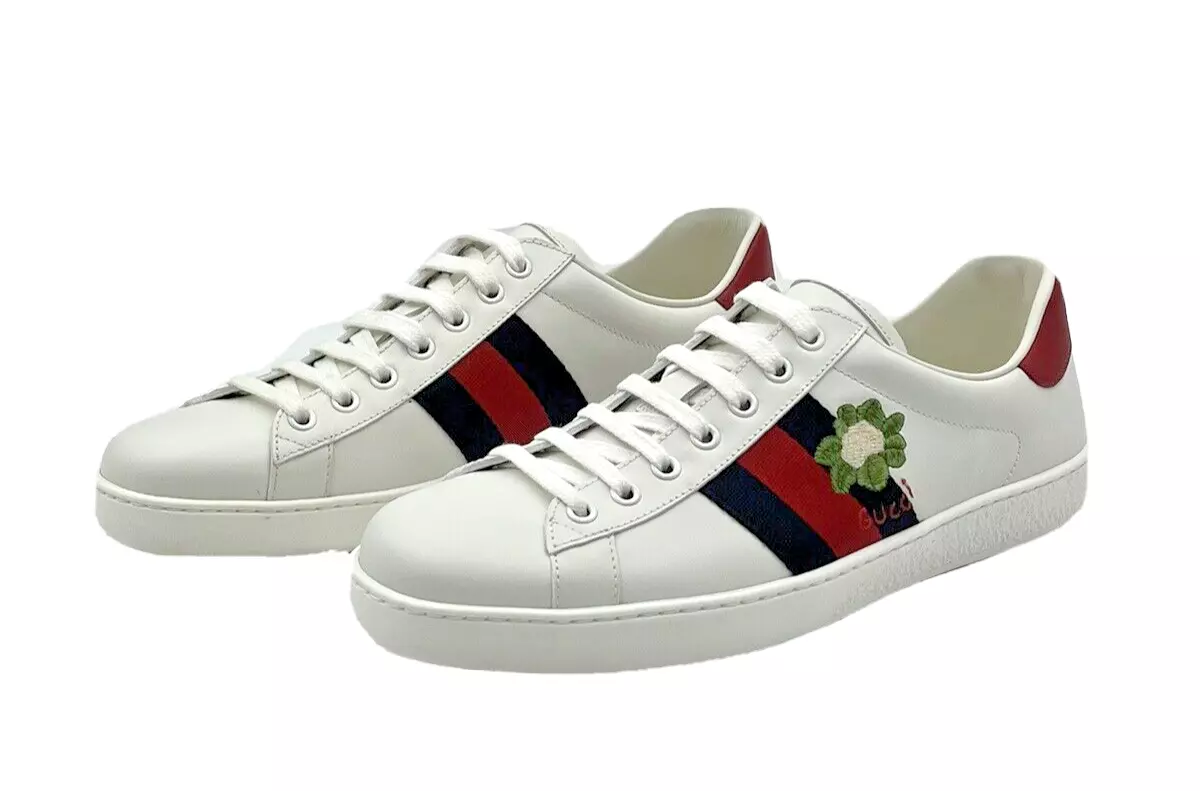 Gucci white low top sneakers sale