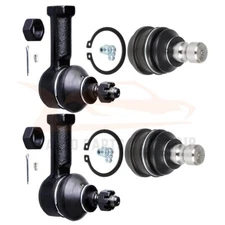 Front Lower Ball Joints Outer Tie Rod End Fit For 2001-2005 Chrysler Sebring