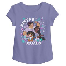 Girl s Disney Encanto Sister Goals T-shirt Tee Jumping Beans Sz 4 5 NWT