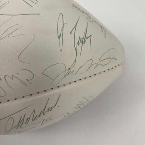 1989 San Francisco 49ers Super Bowl Champs Team Signed Football JSA COA - Picture 6 of 11