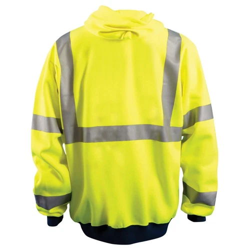 OccuNomix LUX-SWT3HZ Type R Class 3 Moisture Wicking Safety Sweatshirt - Small image 2