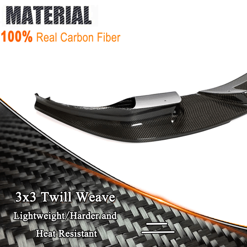 Carbon Frontlippe Front Stoßstangen Spoiler Für BMW X3 M F97 X4 M F98 2018-2023 - Picture 10 of 13