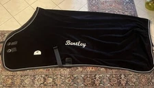 SmartPak Fleece Cooler - Black/Gray - 78-80”