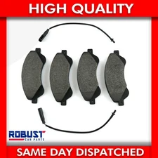 FRONT BRAKE PADS WITH SENSORS FOR FORD TRANSIT MK7 2.2 FWD 1721086 (2006-2014)