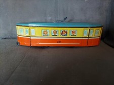 Vintage European Tin Friction Trolley 231