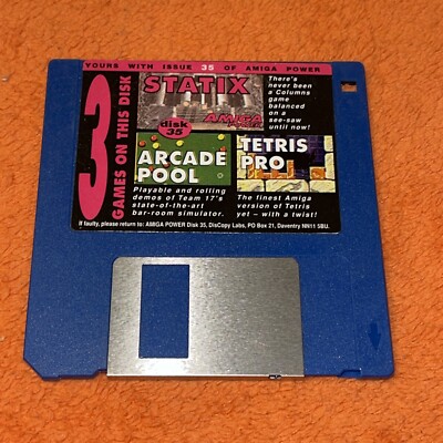 AMIGA POWER Ausgabe 35 - März 1994 - Coverdisk