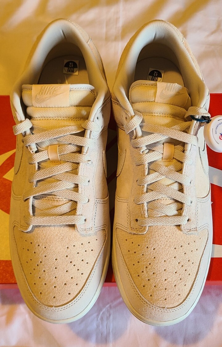 Nike Dunk Low Retro PRM Vast Grey | Mens Sz 12 | Summit White Gray