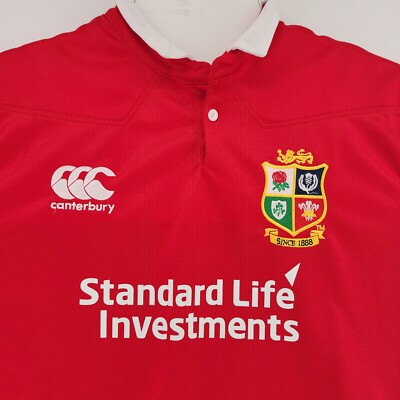 British & Irish Lions Long Sleeve Home Rugby NZ 2017