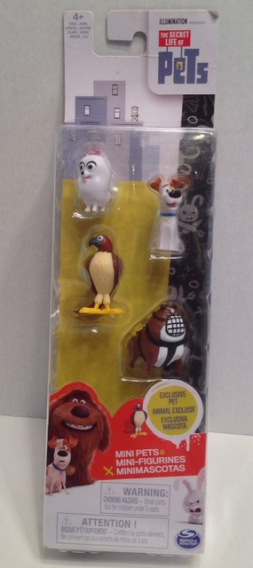 secret life of pets mini figures set