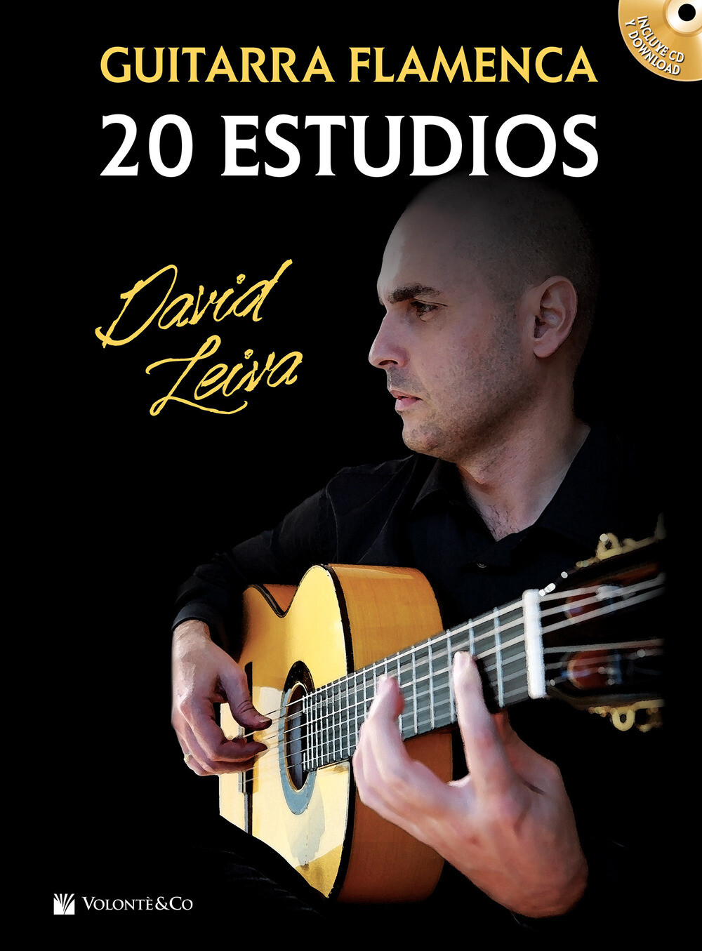 Guitarra flamenca. 20 estudios. Spartito. Con CD-Audio - Leiva David