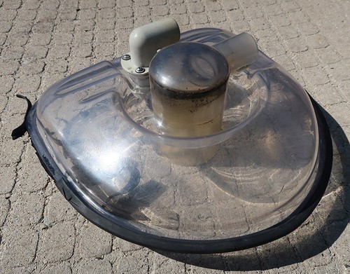 LID, DOME FOR ADVANCE AQUA MAX BATTERY OPERATED CARPET EXTRACTOR, 56212245, USED