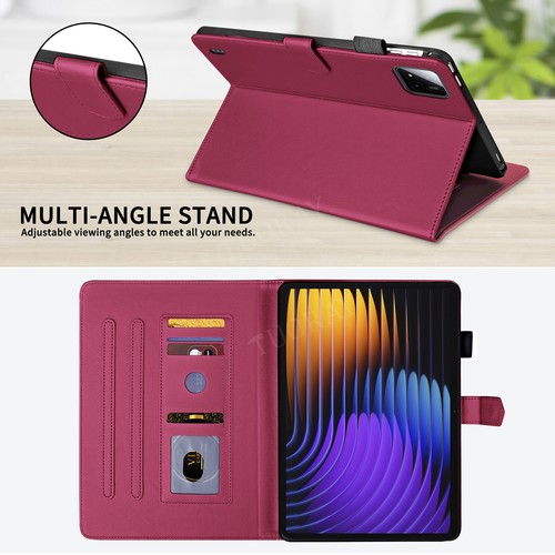 For Xiaomi Mi Pad 7/7 6 Pro 6S/Pad SE 2024 Tablet Flip Leather Stand Case Cover - Picture 44 of 62