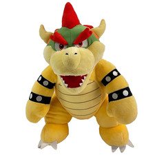 Build-a-Bear BOWSER King Koopa Nintendo Super Mario Bros 2018 Plush 15"
