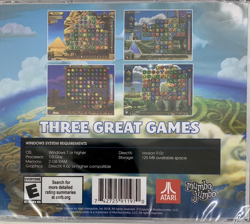 7 Wonders Trilogy PC CD-ROM Video Game 3 Pack Atari Brand New Factory Sealed - Image 2 of 4