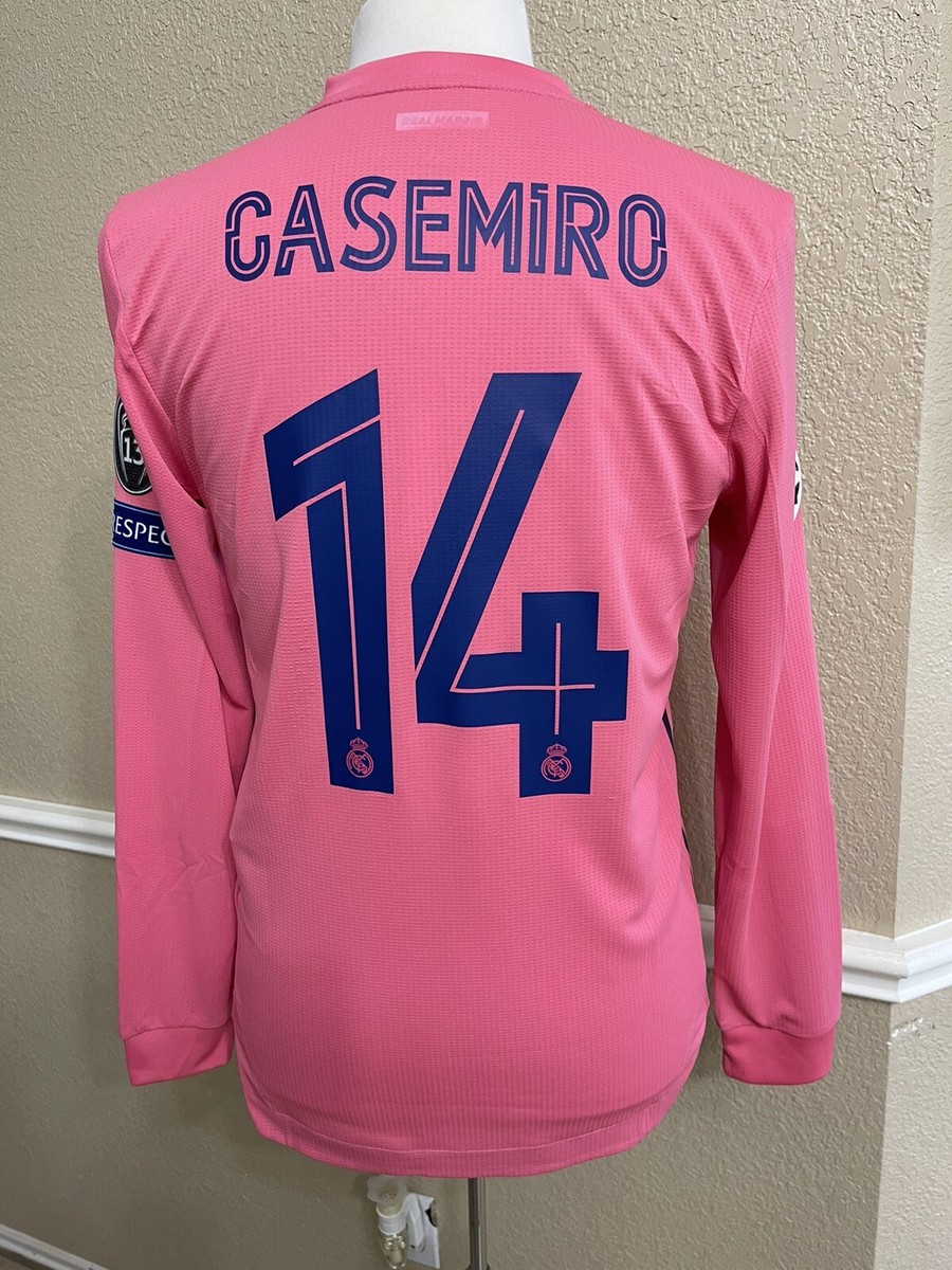 Real Madrid Casemiro CL Player Issue Heat Ready Shirt Football