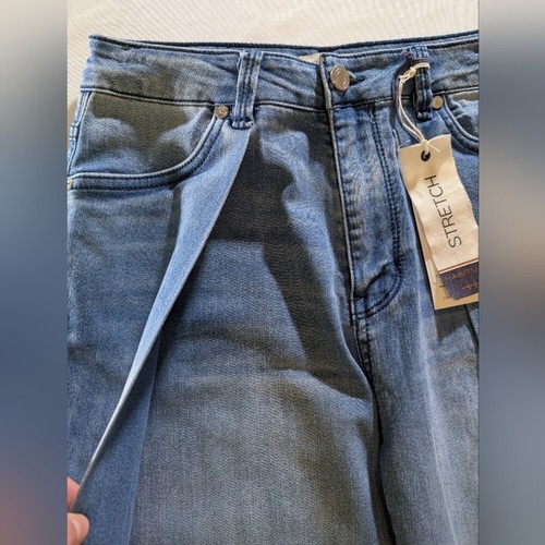 Habitual Girl Wrap Wide Leg Jeans 16 - Picture 9 of 9
