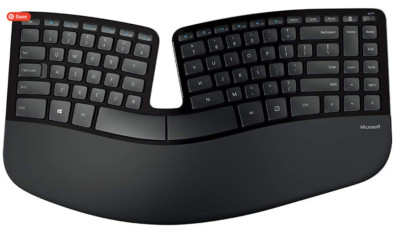 Microsoft Sculpt Ergonomic (5KV-00001) Keyboard - SINGLE REPLACEMENT KEY & HINGE
