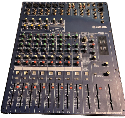 YAMAHA ミキサー　12CH MG124CX Yamaha MG124CX 12-Channel Stereo Mixer Ships Free | eBay