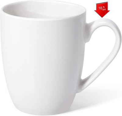 16-Ounce Large Coffee Mug with Handle Teacup Creative Coffee Mug (White) |  eBay