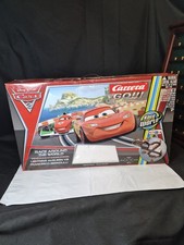 Disney Pixar Cars 2 Carrera GO Race 1:43 Slot Race Track Set With 2 Cars, Works