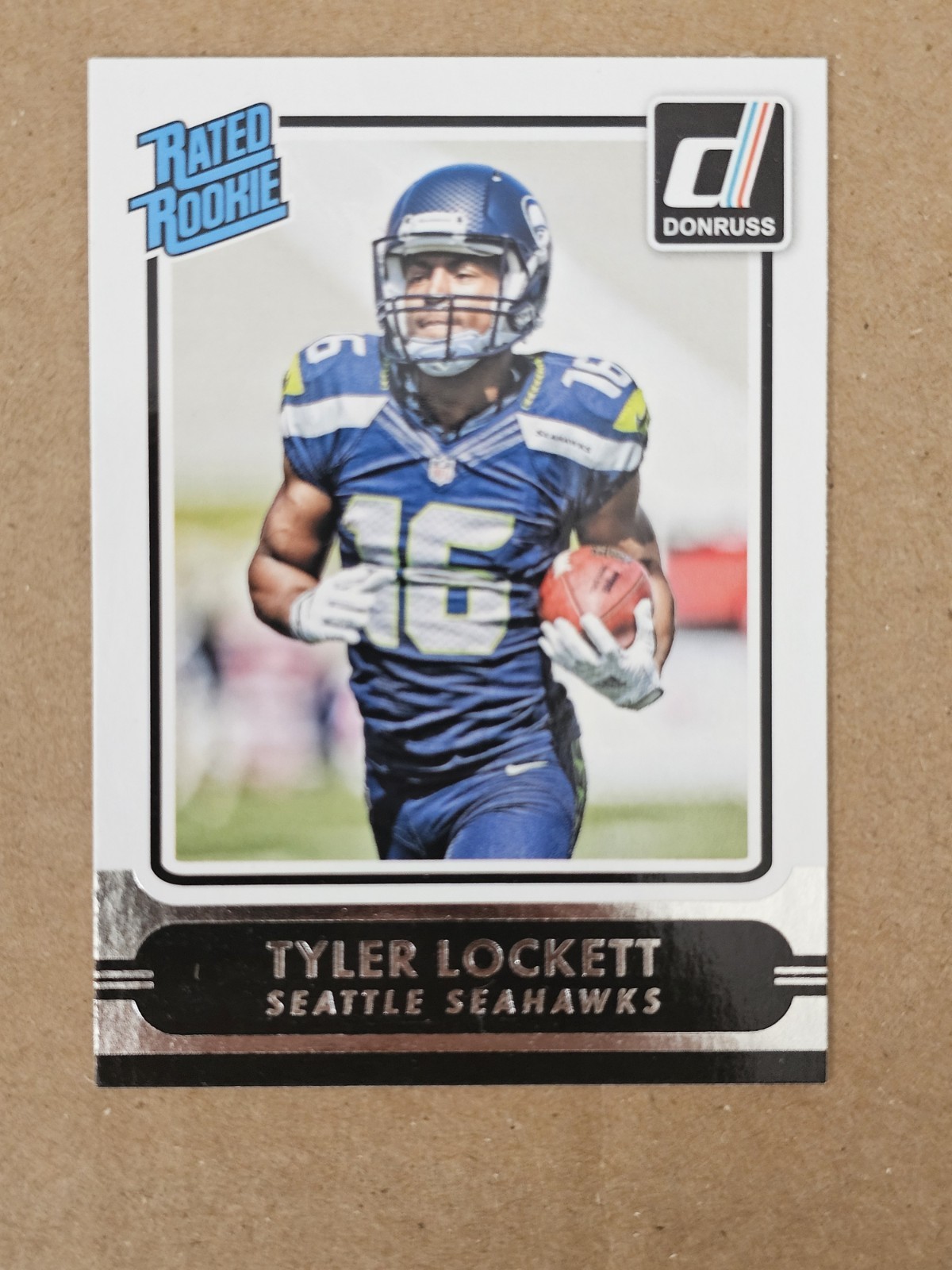 2015 Donruss Tyler Lockett Rookie card #218 Rated Rookie Seahawks RC