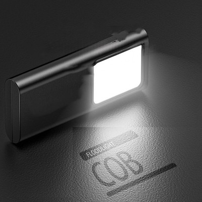 2000mAh Wiederaufladbare Arbeitsleuchte COB Fluter mit 4 Beleuchtungsoptionen