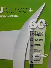 Used - Mohu MH-110566 Curve 60 Indoor Amplified HDTV Antenna - Up to 60 Mile