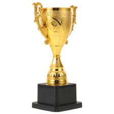 Gold Award Trophies: Golden Trophies For Kids Awards 17cm Plastic Trophy Cup
