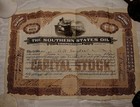 Antique OIL COMPANY Stock Certificates Lot 1917 AMALGAMATED 1924 SOUTHERN STATES — photo 3
