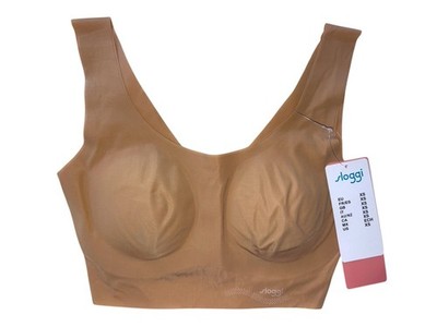 Sloggi Zero Feel Top Bustier Bra Beige Größe XS
