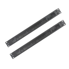 1U Brush Panels for Rack Cable Management Server Rack Cable Organizer 1U Brus...
