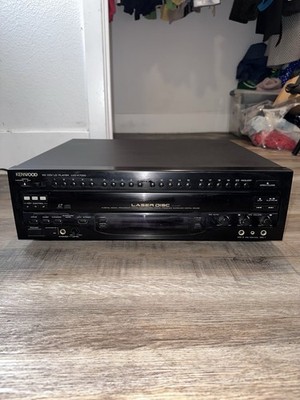 Kenwood LVD-K7000 CD CDV LD Player Karaoke Laser Disc System (No Remote) WORKING