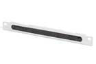 DIGITUS Cable entry panel - 10" (254 mm) - Cable entry - With brush strip - 0.5U