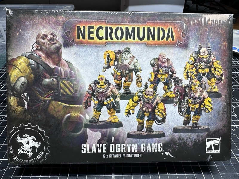 Games Workshop Warhammer 40k Necromunda Slave Ogryn Gang/Servitor Ogryn x6