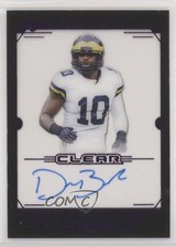 2019 Leaf Trinity Clear Auto Devin Bush II #CA-DBJ Auto 0if9