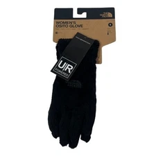 The North Face Osito Gloves Womens Small Black Etip Tech Touch New NWT