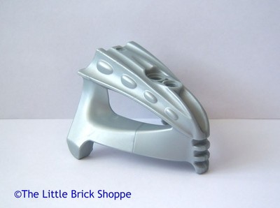 LEGO 54273 Bionicle Head FENRAKK (Viking Ofnir Dragon) - pearl light grey - 8764