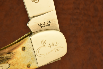 CASE XX USA CENTENNIAL 1889-1989 TOASTED STAG JUMBO FOLDING HUNTER